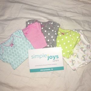 Brand New Carter’s Bodysuits
